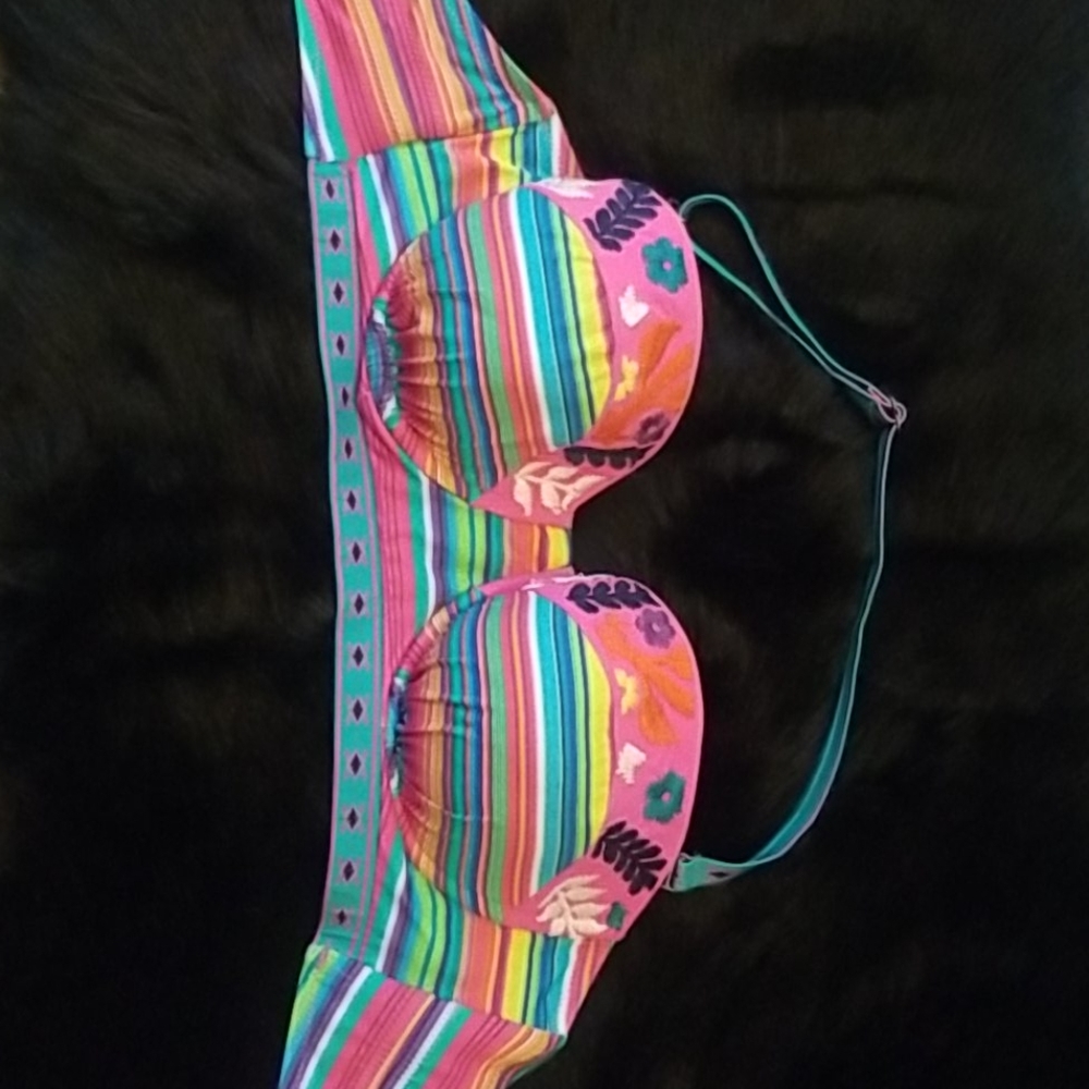 L Nanette Leopore bikini top
